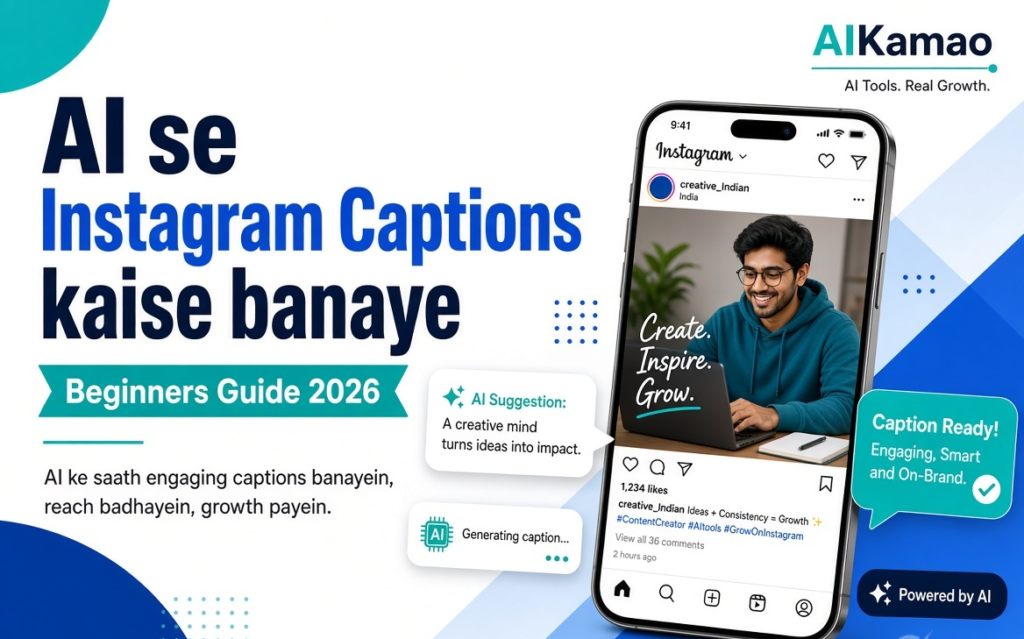 AI से Instagram Captions कैसे बनाएं Beginners Guide 2026