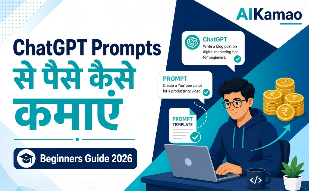 ChatGPT Prompts से पैसे कैसे कमाएं Beginners Guide 2026