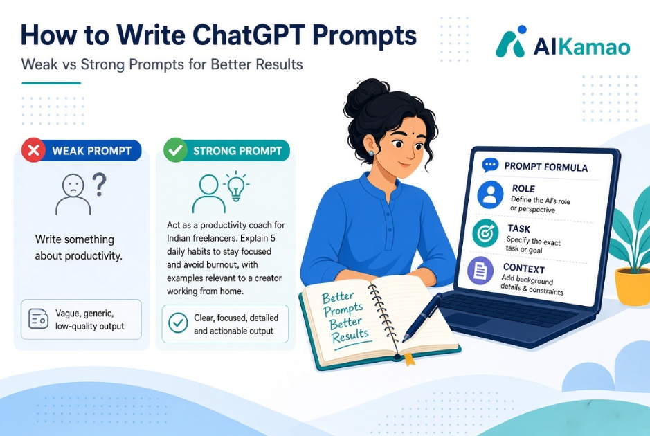 ChatGPT prompts कैसे लिखें